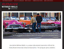 Tablet Screenshot of journalismwithoutwalls.com